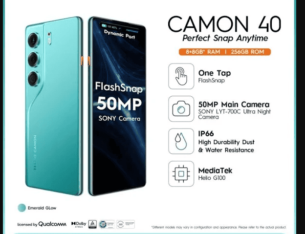 Tecno Camon 40