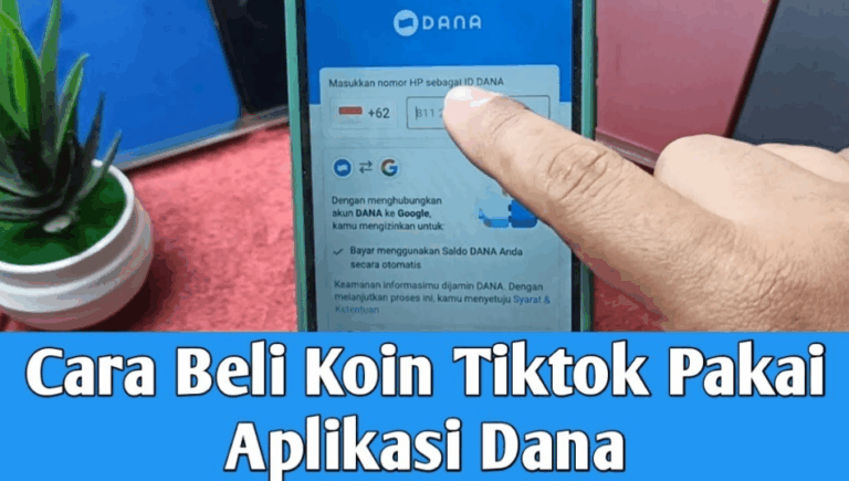 Top Up Koin TikTok DANA