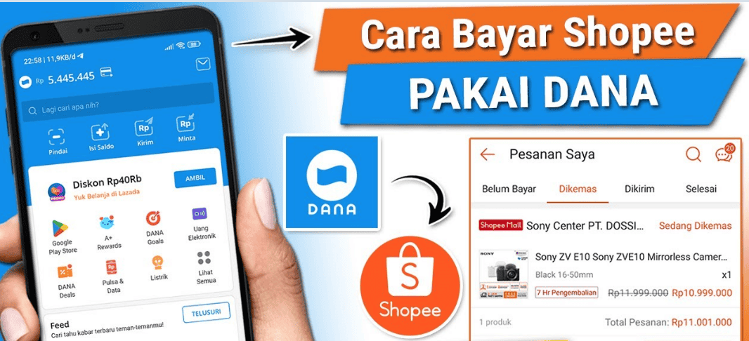 Cara Bayar Shopee Lewat DANA