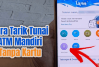 Cara Tarik Tunai Tanpa Kartu Mandiri