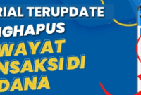 Cara Menghapus Aktivitas di DANA