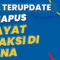 Cara Menghapus Aktivitas di DANA