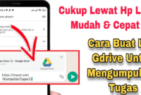 Cara Membuat Link Google Drive