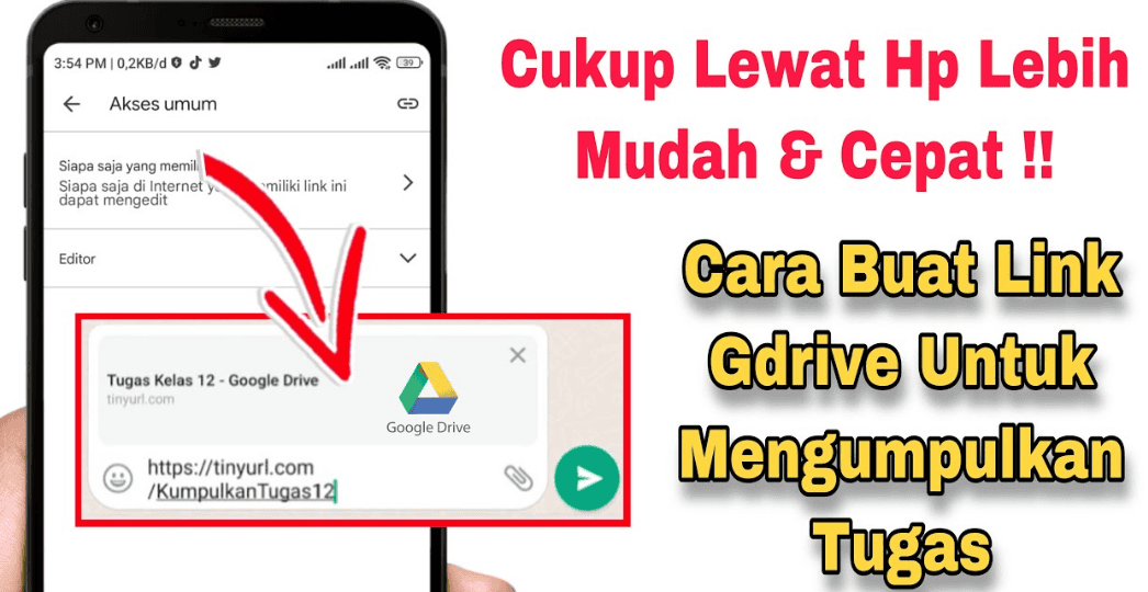 Cara Membuat Link Google Drive