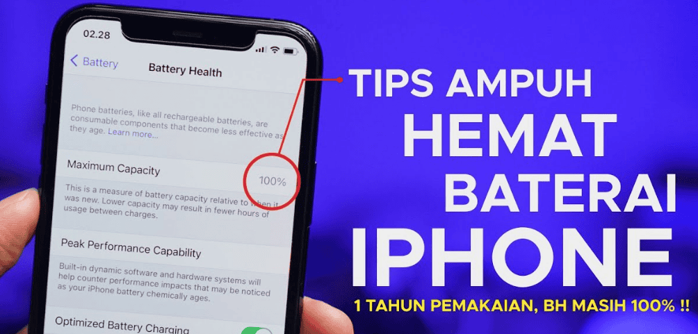 Cara Hemat Baterai iPhone