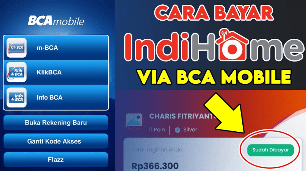 Cara Bayar IndiHome mBanking BCA