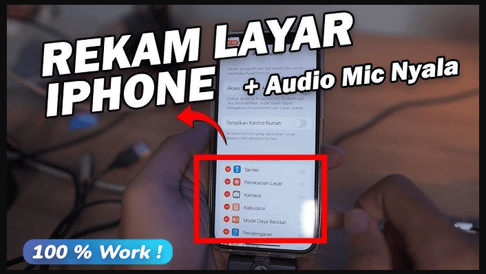 Cara Mengaktifkan Perekam Layar di iPhone
