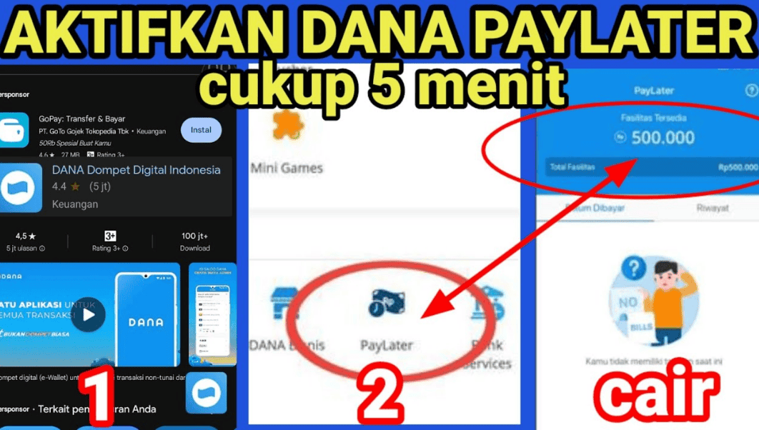 Cara Aktifkan DANA PayLater