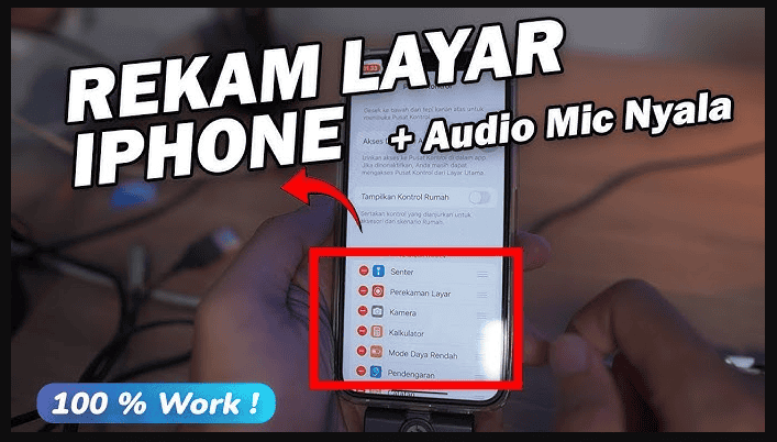 Cara Mengaktifkan Perekam Layar di iPhone