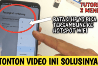 Cara Membatasi Hotspot di iPhone