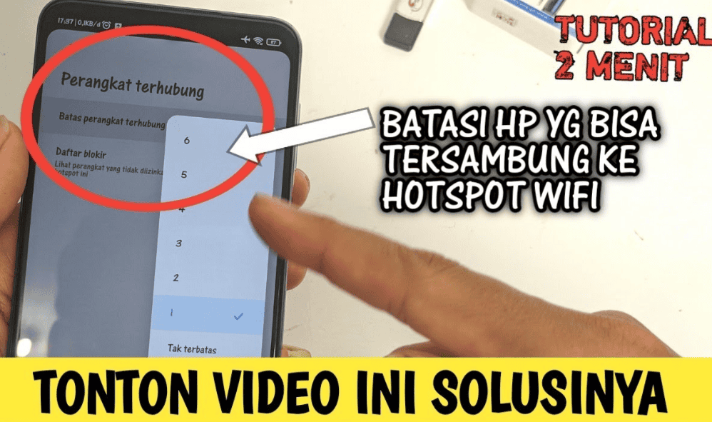 Cara Membatasi Hotspot di iPhone