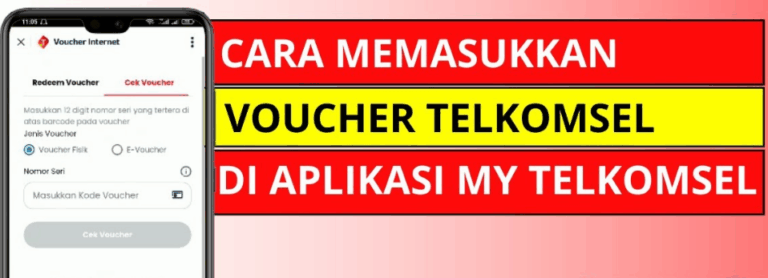 Cara Redeem Voucher Telkomsel