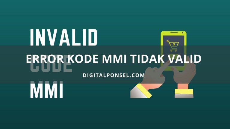 mengatasi masalah sambungan kode mmi tidak valid