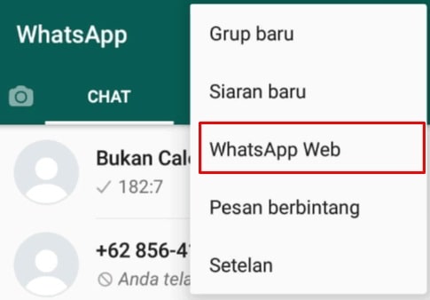 pilih WhatsApp Web