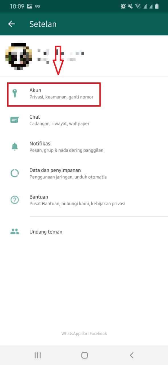 pilih akun