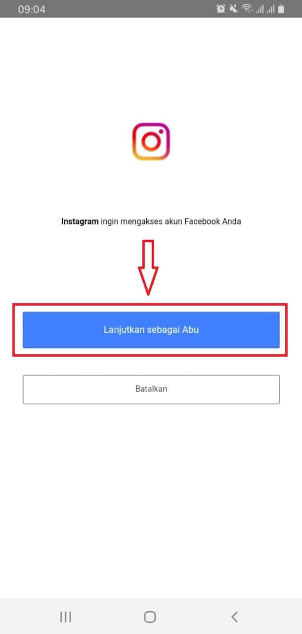 cara menghubungkan postingan instagram dengan facebook