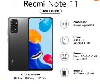 spek redmi note 11 spek redmi note 11